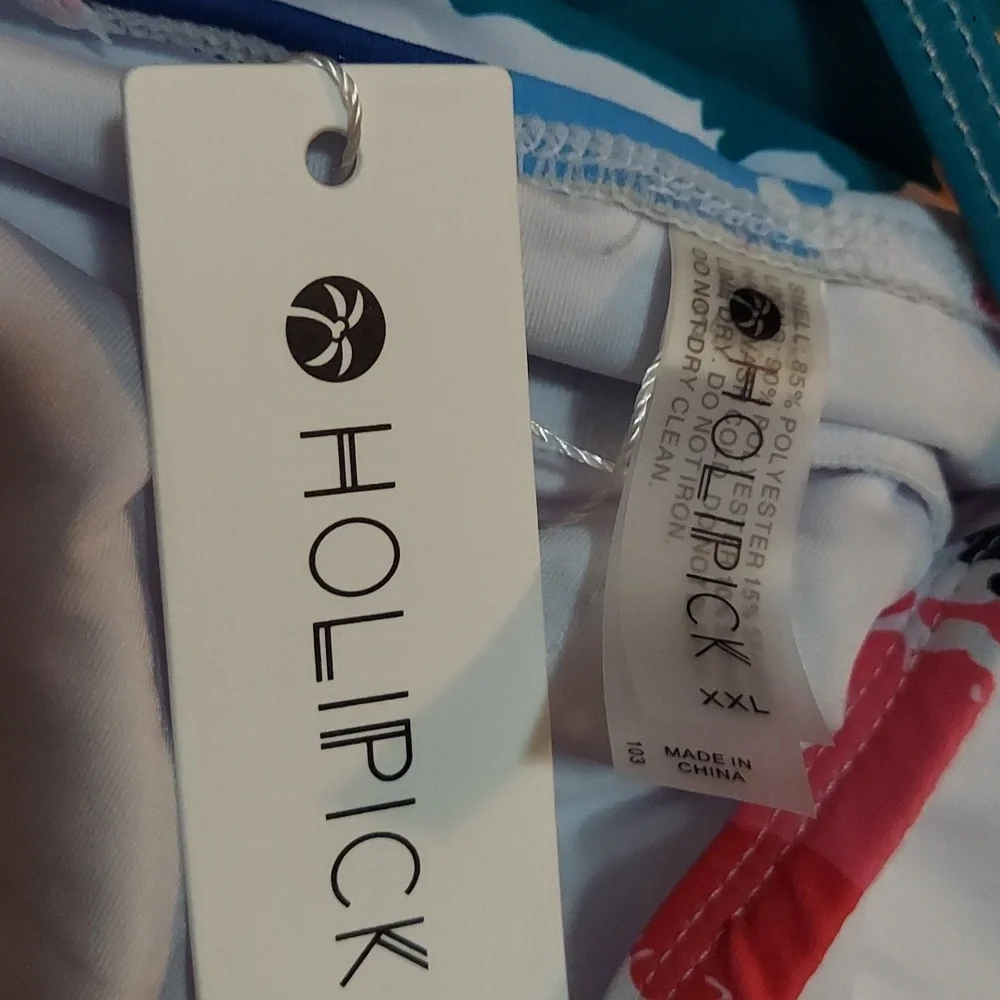HOLIPICK PLUS SIZE One Shoulder Swimsuit